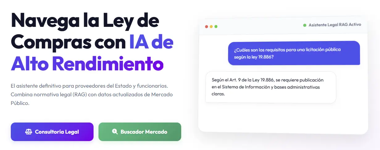 SoyKoda - Inteligencia Estratégica para Mercado Público
